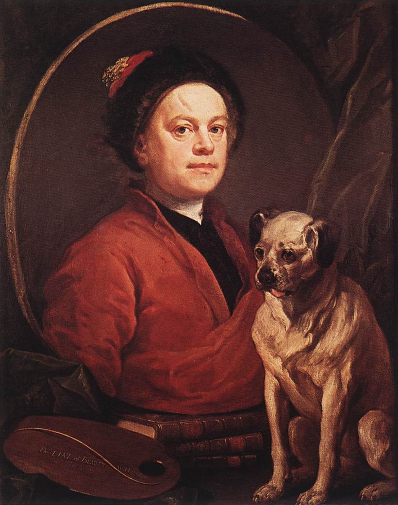 The Painter and his Pug f